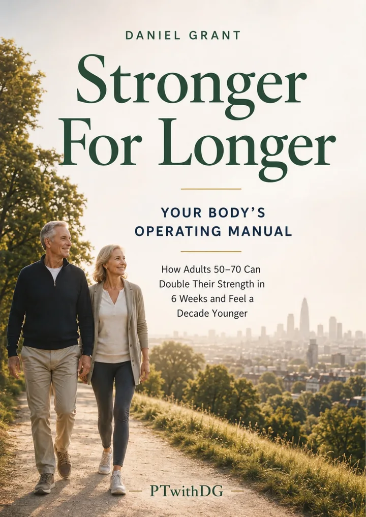 The Stronger For Longer Framework by Daniel Grant for adults aged 50 to 70